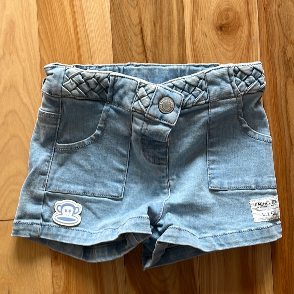 Rachel Zoe x paul frank denim Jean shorts